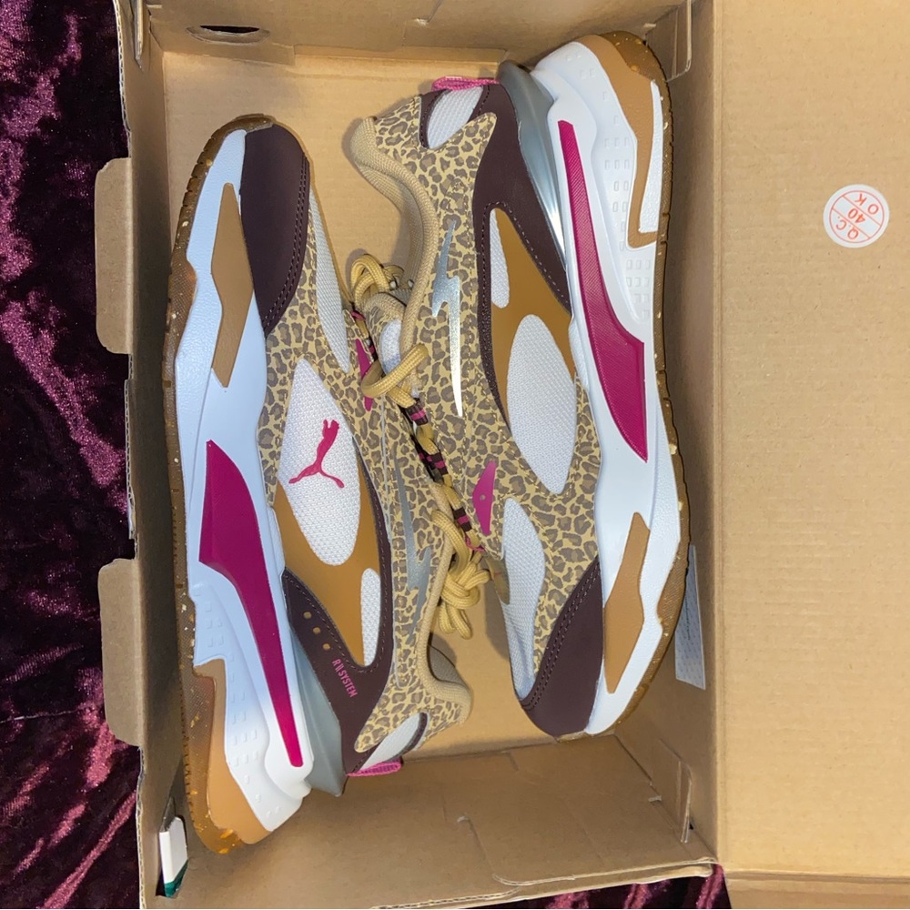 Leopard Print Pumas